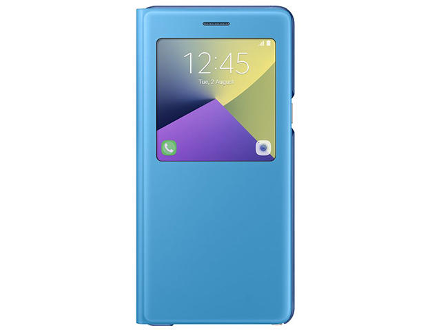 Калъфи Samsung Galaxy Note 7 S View Standing Cover, в синьо