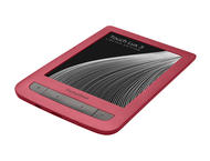 E-reader PocketBook Touch Lux 3 PB626, в червено