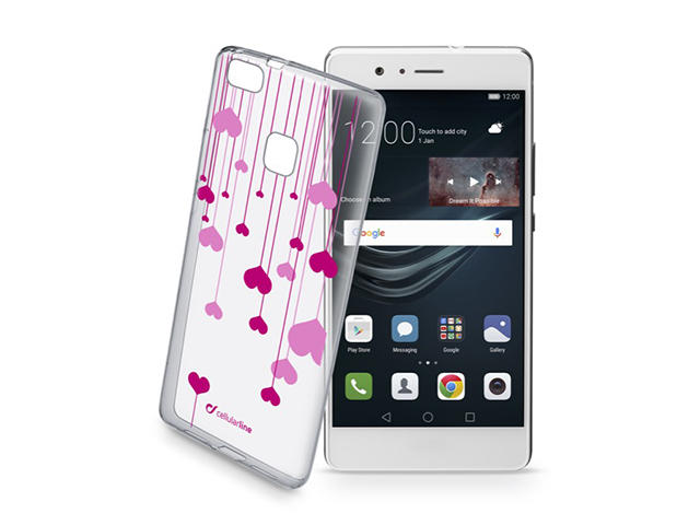 Калъфи Cellular line Style калъф за Huawei P9 Lite, сърца