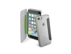 Калъфи Cellular line ClearBook за iPhone 7, прозрачен-черен