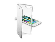 Калъфи Cellular line ClearBook за iPhone 7, прозрачен-сребрист