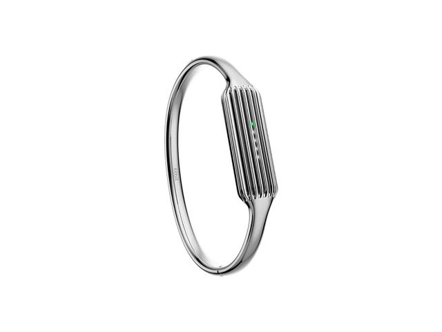 Каишки Fitbit Flex 2 Accessory Bangle, Silver, размер S