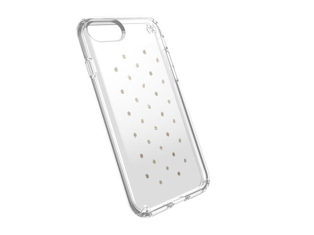 Калъфи Speck iPhone 7 Presidio Clear With Graphics Etcheddot Silver/Clear