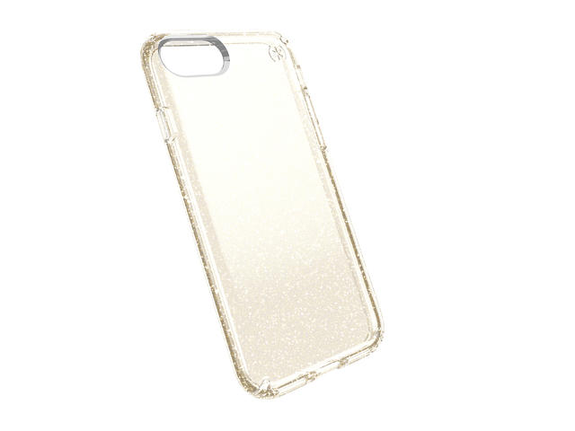 Калъфи Speck iPhone 7 Presidio Clear Glitter Clear With Gold Glitter/Clear