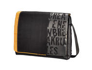 Чанти за Лаптопи Чанта  AHA Croom черна с оранжеви детайли