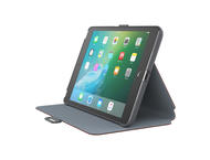Калъфи за таблети Speck iPad Mini 4 StyleFolio Luxe Textured Metallic Clay Red/Nickel Grey/Slate Grey
