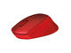 Мишки Logitech M330 Silent Plus, в червено