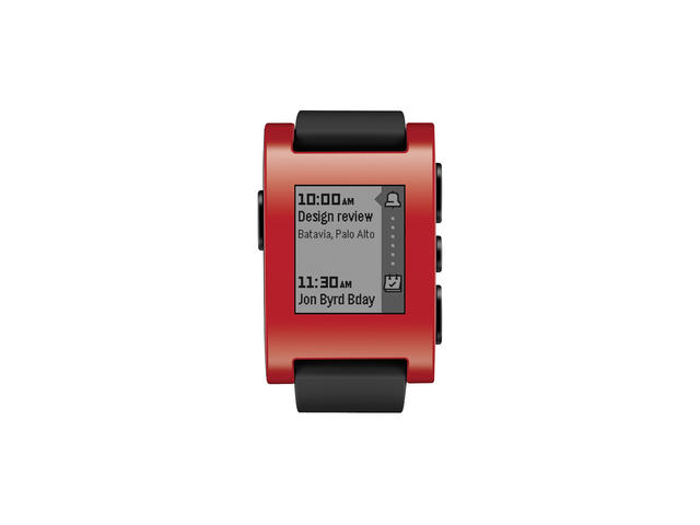 Смарт часовници Pebble Smartwatch Red