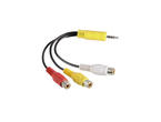 Кабели и Адаптери Адаптер за Samsung, 3.5 мм жак- 3 RCA гнезда