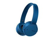 Слушалки Sony MDR-ZX220BT, в синьо