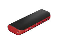 Външни батерии Hama Pipe Power Pack 13000 mAh, червенo-черна