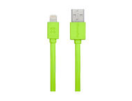 Кабели и Адаптери XtremeMac LT Flat Cable - зелен