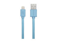 Кабели и Адаптери XtremeMac LT Flat Cable - син