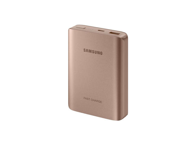 Външни батерии Samsung EB-PN930 10200 mAh, в розово-златисто