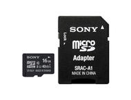 Карти памет 16GB microSDHC карта Sony Class 10 + ключодържател