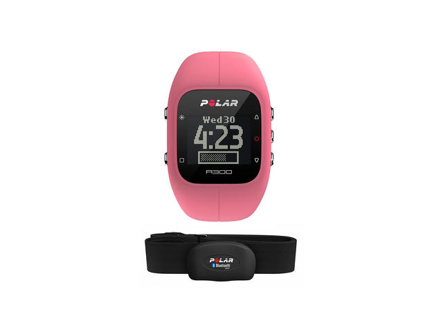 Смарт часовници Polar A300 + пулсомер - в розово