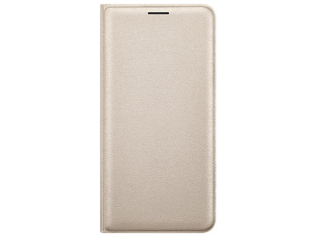 Калъфи Samsung Flip Wallet за Galaxy J5 (2016), в златисто