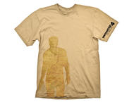 Облекло и аксесоари Uncharted 4 T-Shirt Nathan Drake Map, Size XL