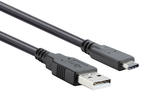 Кабели и Адаптери VCom Кабел USB 3.1 Micro type C / USB 2.0 AM - CU405 - 1 метър
