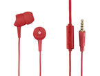 Слушалки Hama "Basic" In-Ear, в червено