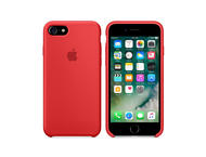 Калъфи Apple iPhone 7 Silicone Case, в червено