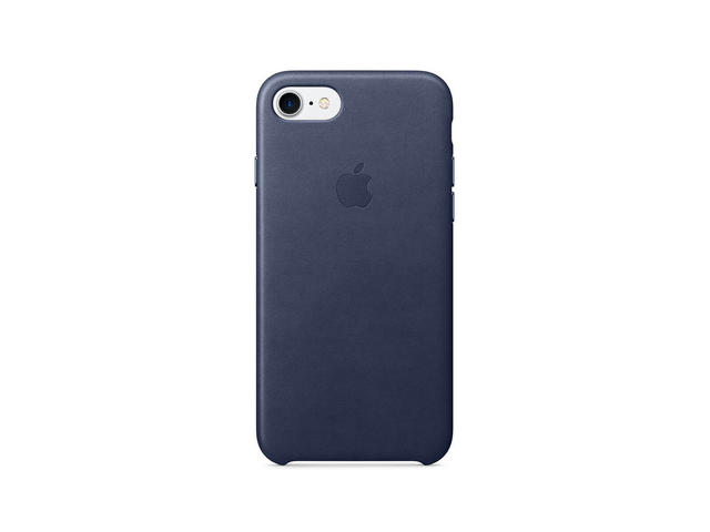 Калъфи Apple iPhone 7 Leather Case, Midnight Blue