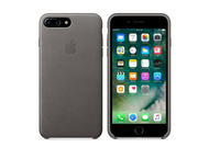 Калъфи Apple iPhone 7 Plus Leather Case, Storm Gray