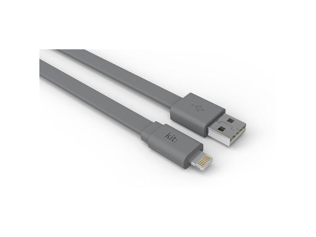 Кабели и Адаптери Kit FRESH Lightning, в сиво