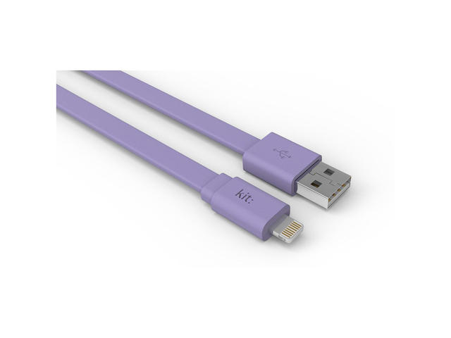 Кабели и Адаптери Kit FRESH Lightning, в лилаво