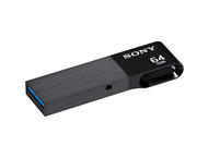 USB памети 64GB Sony Ultra Mini, в черно
