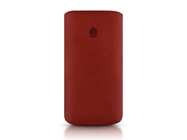 Калъфи BEYZA RetroStrap Plus Leather Case iPhone SE (5S) - Red