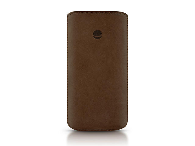 Калъфи BEYZA RetroStrap Plus Leather Case iPhone SE (5S) - brown