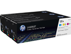 Консумативи Оригинален HP 131A 3-pack Cyan/Magenta/Yellow Original LaserJet Toner Cartridges