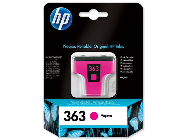 Консумативи Оригинален HP 363 Magenta Ink Cartridge