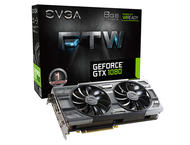 Видео карти EVGA GeForce GTX 1080 FTW GAMING 8G RGB LED