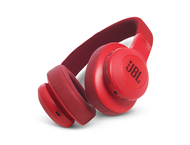 Слушалки JBL E55BT, в червено