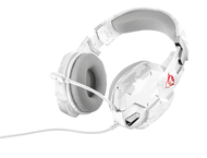 Слушалки TRUST GXT 322, в бяло