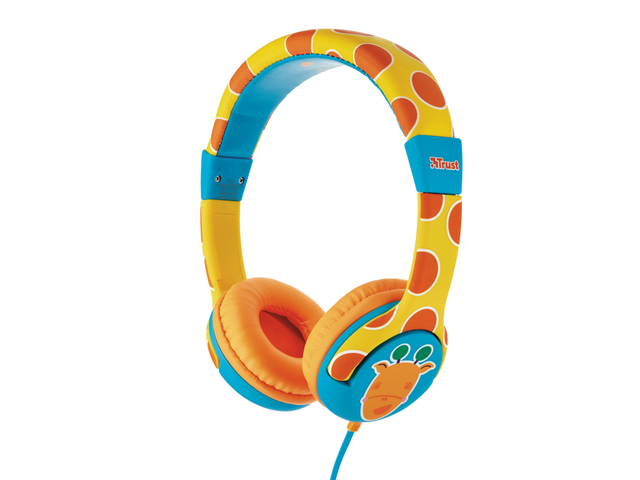 Слушалки TRUST Spila Kids, giraffe