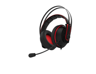 Слушалки ASUS Cerberus V2 Gaming Headset, в черно-червено