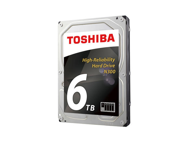Твърди дискове 6TB 7200 rpm Toshiba N300 NAS
