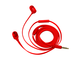 Слушалки TRUST Duga red