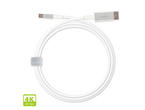 Кабели и Адаптери Moshi Mini DisplayPort to DisplayPort Cable 1.5 метра (4K/60fps) - бял
