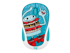 Мишки Logitech M238 Doodle Collection, SKATEBURGER