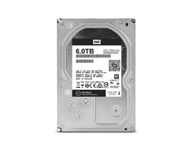 Твърди дискове 6TB 7200 rpm Western Digital Black