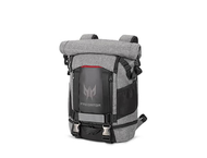Чанти за Лаптопи Acer Predator 15.6" Gaming Rolltop Backpack Gray with Teal Red