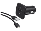 Зарядни устройства TRUST 12W USB зарядно за кола с Lightning кабел