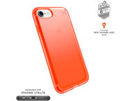 Калъфи Speck iPhone 7/6S/6 Presidio Clear Neon Orange