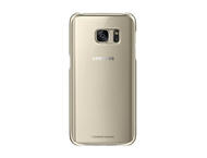 Калъфи Samsung Clear Cover за Samsung Galaxy S7, прозрачен-златист
