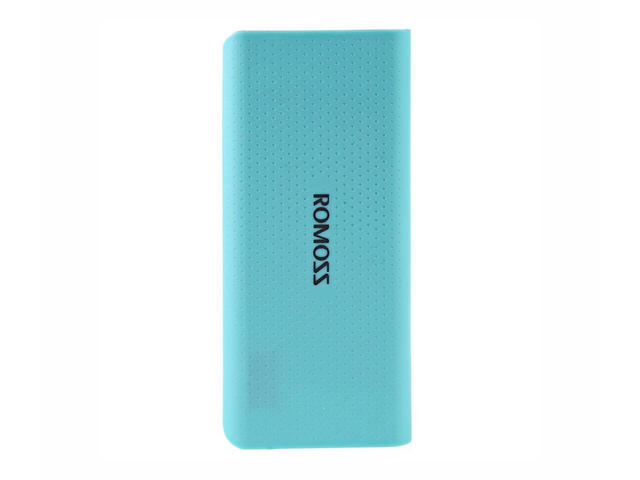 Външни батерии Romoss sense 4 LED, 10400mAh в синьо