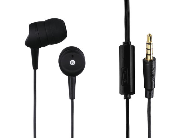 Слушалки Hama "Basic" In-Ear, в черно